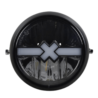Phare Moto Café Racer à led